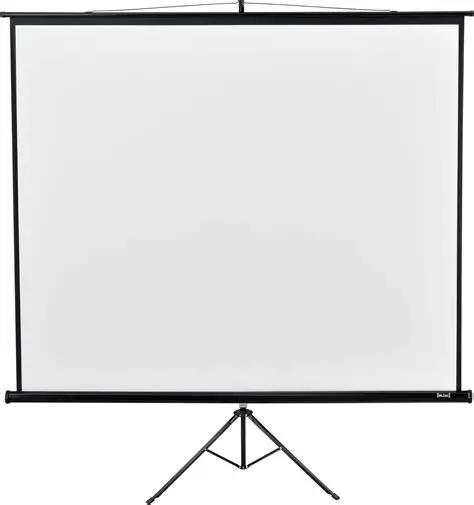 Leinwand für den Beamer
