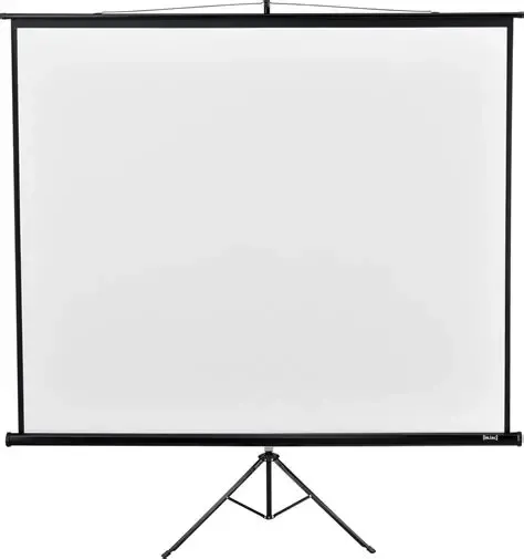 Leinwand für den Beamer